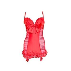 vintage victoria’s secret bow slip dress